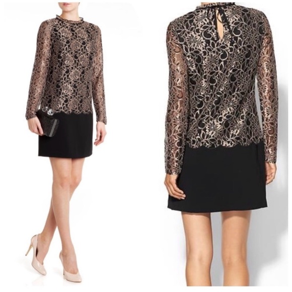 Ted Baker Elke Lace Shift Dress US Size 2 - Picture 2 of 14